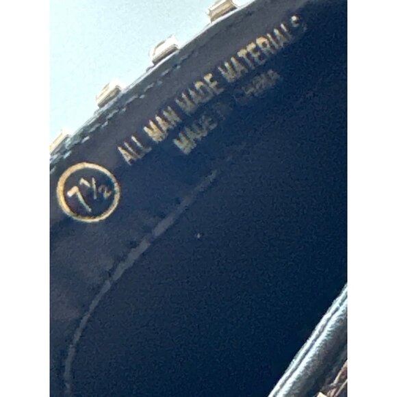 Jubilee Black Ankle Boots Peep Toe Feathers Rhinestone Lace Pearl Showgirl 7.5 - Picture 11 of 11